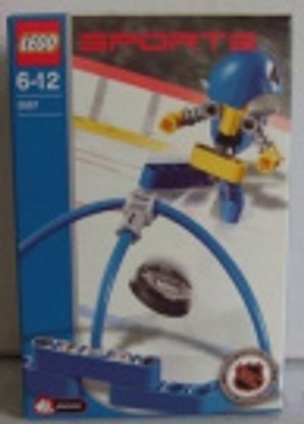 Cover Art for 5702014266346, Blue Player and Goal Set 3557 by Lego