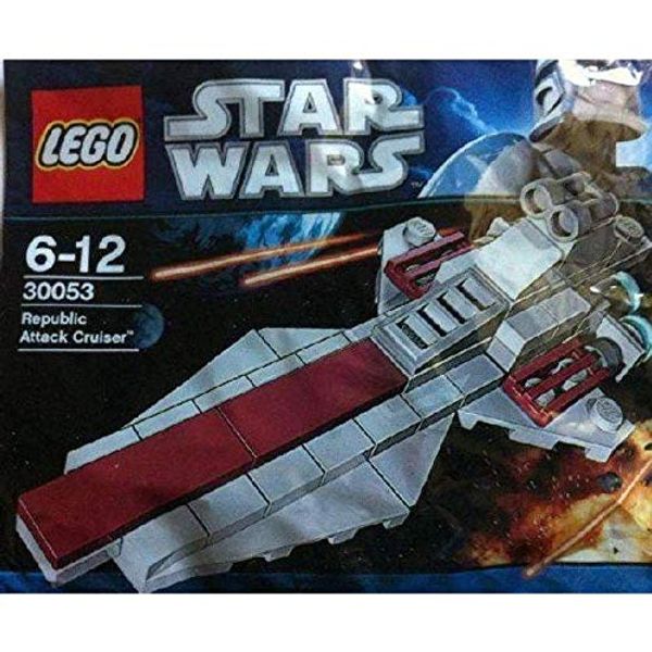 Cover Art for 0673419158442, Republic Attack Cruiser Set 30053 by LEGO