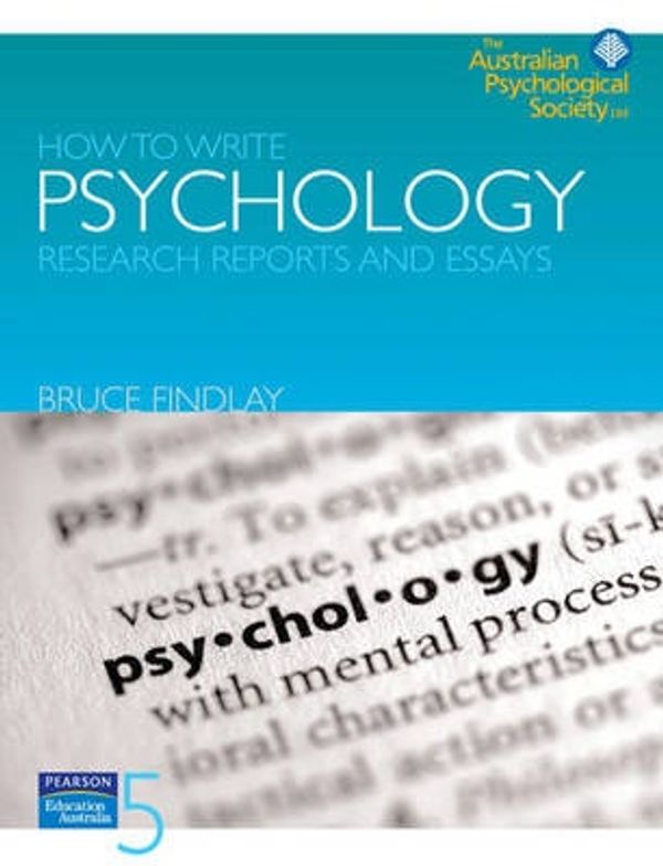 Cover Art for 9781442508415, How to Write Psychology Research Reports and Essays by Bruce Findlay