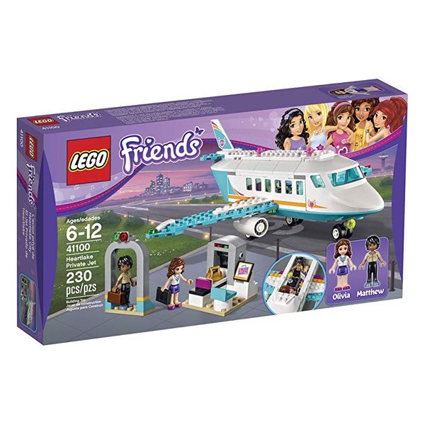 Cover Art for 0673419229371, Heartlake Private Jet Set 41100 by LEGO