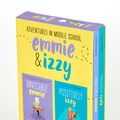 Cover Art for 9780062897497, Adventures in Middle School SetInvisible Emmie and Positively Izzy by Terri Libenson