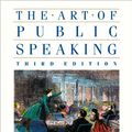 Cover Art for 9780394374215, The Art of Public Speaking by Stephen E. Lucas