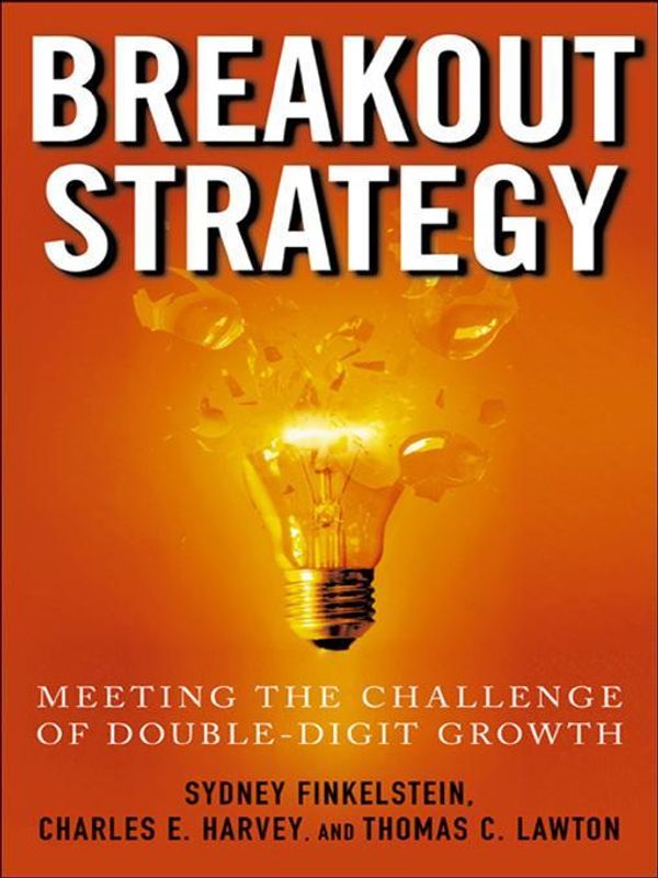 Cover Art for 2370004558653, Breakout Strategy by Sydney Finkelstein