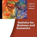 Cover Art for 9780538481649, Statistics for Business and Economics (11th Edition, Revised) by David Anderson, Dennis Sweeney, Thomas Williams