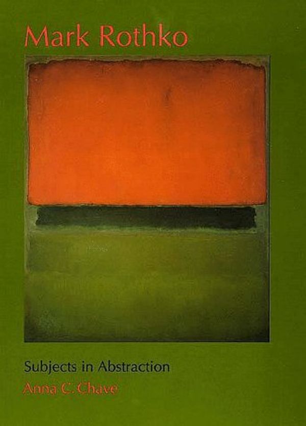 Cover Art for 9780300049619, Mark Rothko by A C. Chave