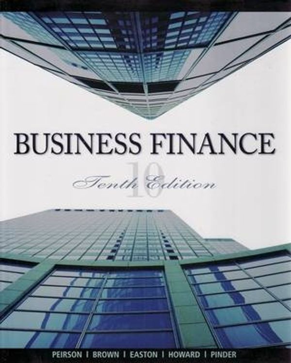 Cover Art for 9780070144675, Business Finance by Graham Peirson, Robert Brown