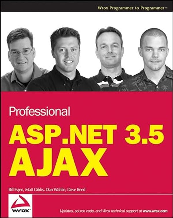 Cover Art for 9788126521760, Professional ASP.NET 3.5 AJAX by Bill Evjen
