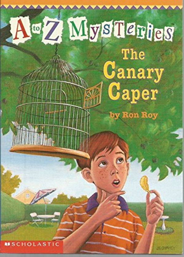 Cover Art for 9780590819206, The Canary Caper by Ron Roy