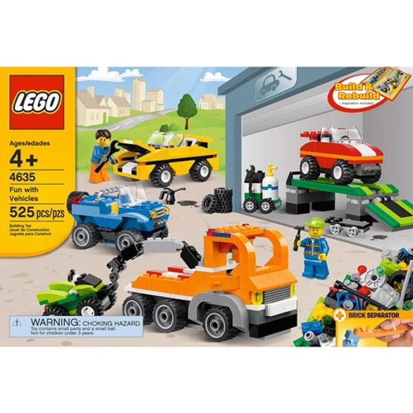 Cover Art for 0673419167475, Fun With Vehicles Set 4635 by LEGO