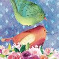Cover Art for 9781976231391, Bullet Journal for Bird Lovers Three Little Birds in Flowers: 162 Numbered Pages with 150 Dot Grid Pages, 6 Index Pages and 2 Key Pages in Easy to Carry 5.5 X 8.5 Size. by Maz Scales