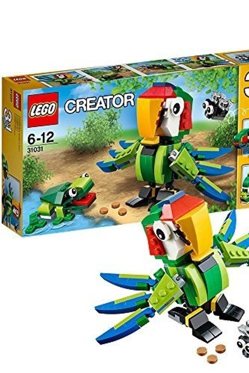 Cover Art for 0673419229944, Rainforest Animals Set 31031 by LEGO