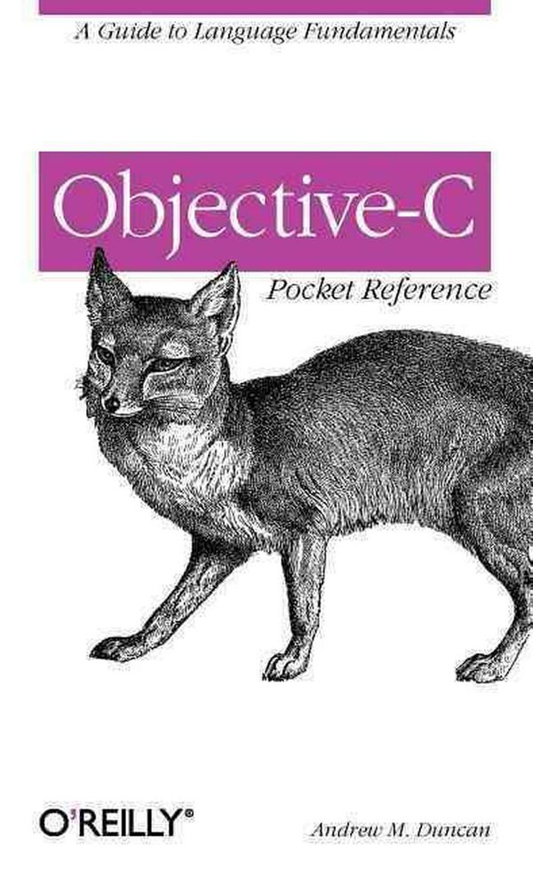 Cover Art for 9780596004231, Objective-C Pocket Reference by Andrew Duncan