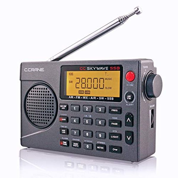 Cover Art for 0696714304130, C. Crane CC Skywave SSB AM, FM, Shortwave, NOAA Weather + Alert, Scannable VHF Aviation Band and Single Side Bands Small Battery Operated Portable Travel Radio by Unknown
