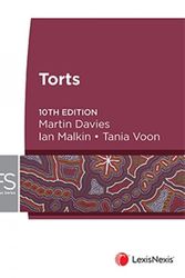 Cover Art for 9780409357493, Focus: Torts, 10th edition by NA