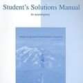 Cover Art for 9780073227580, Beginning and Intermediate Algebra Student's Solutions Manual by Sherri Messersmith