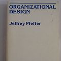 Cover Art for 9780882954530, Organizational Design by Jeffrey Pfeffer