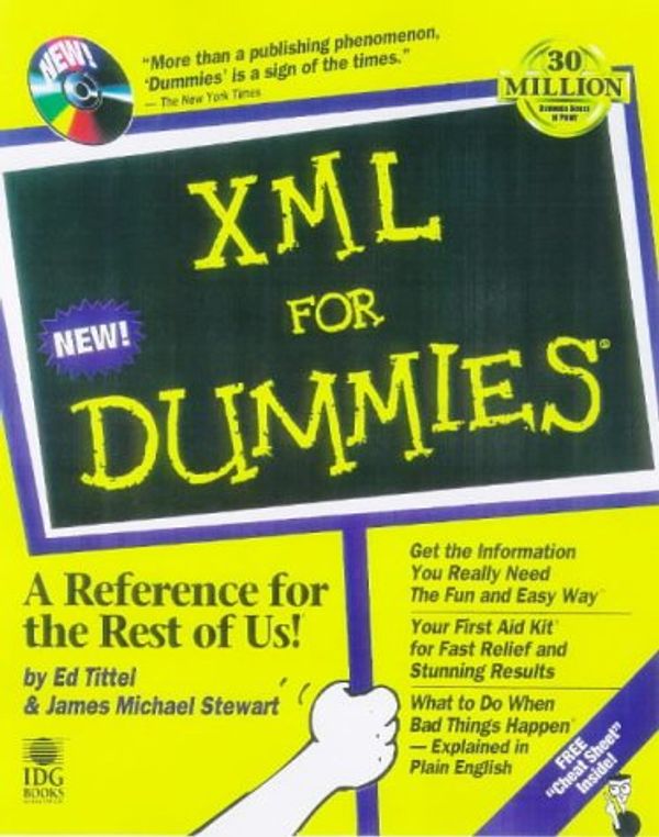 Cover Art for 9780764503603, XML For Dummies by Ed Tittel, Ramesh Chandak, Norbert Mikula