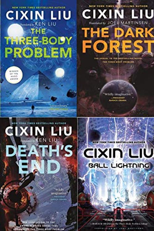 Cover Art for B08KFQF3V1, Three-Body Problem 4 book Set: (The Three-Body Problem, The Dark Forest, Death's End) (Remembrance of Earth's Past)(Ball Lightning) by Liu Cixin