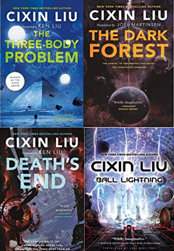 Cover Art for B08KFQF3V1, Three-Body Problem 4 book Set: (The Three-Body Problem, The Dark Forest, Death's End) (Remembrance of Earth's Past)(Ball Lightning) by Liu Cixin
