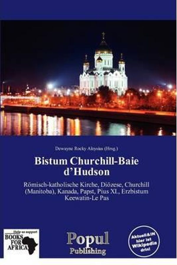 Cover Art for 9786139145782, Bistum Churchill-Baie D'Hudson by Unknown