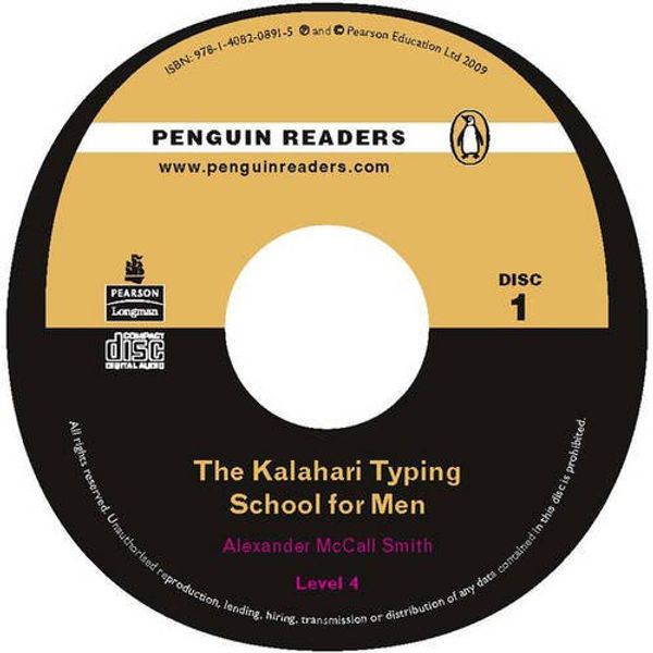 Cover Art for 9781405892124, "The Kalahari Typing School for Men" CD for Pack: Level 4 by Alexander McCall Smith