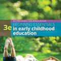 Cover Art for 9781305089037, Beginning Essentials in Early Childhood Education by Ann Gordon