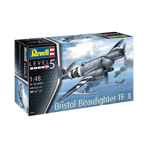 Cover Art for 4009803039435, Bristol Beaufighter Tf.x 1:48 Level 5 Revell Model Kit by 