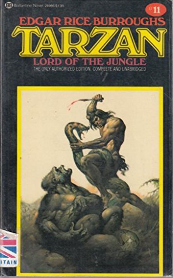 Cover Art for 9780345289865, Tarzan, Lord of the Jungle by Edgar Rice Burroughs