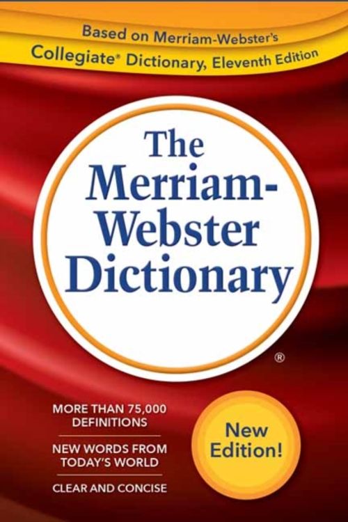 Cover Art for 9780877796688, The Merriam-Webster Dictionary by Merriam Webster