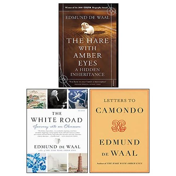 Cover Art for 9789124153113, Edmund de Waal 3 Books Collection Set (The Hare with Amber Eyes, The White Road, Letters to Camondo [Hardcover]) by Edmund De Waal