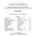 Cover Art for 9780571521524, Carol Stringfest by Mary Cohen