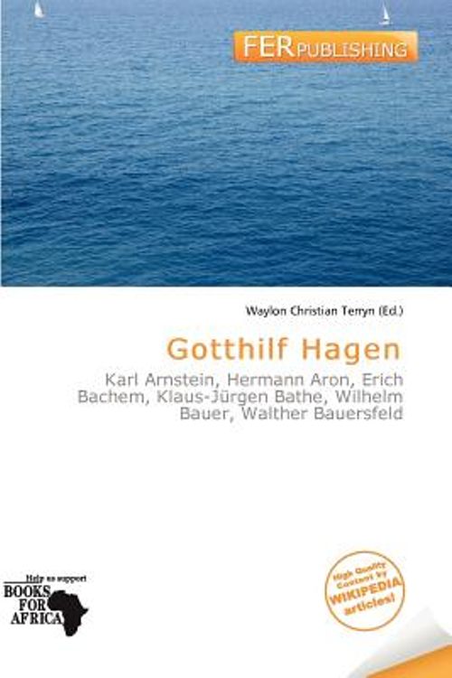 Cover Art for 9786137212455, Gotthilf Hagen by Unknown
