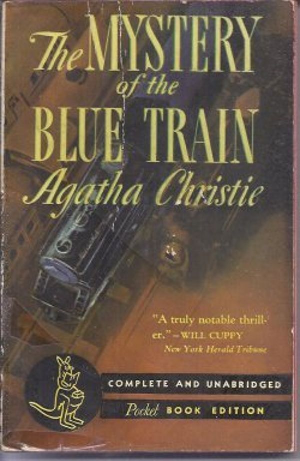 Cover Art for B000QRFCPK, The Mystery of the Blue Train by Agatha Christie