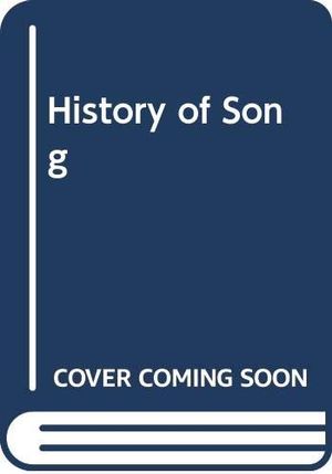 Cover Art for 9780313229336, History of Song by Denis Stevens