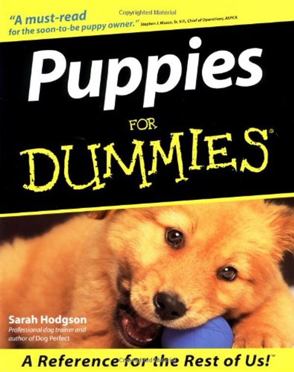 Cover Art for 9780764552557, Puppies for Dummies by Sarah Hodgson