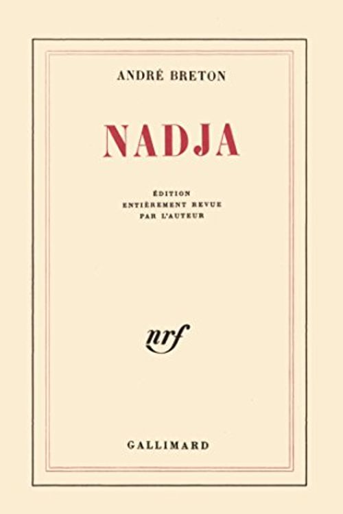 Cover Art for 9782070210008, Nadja by André Breton