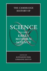 Cover Art for 9780521572446, The Cambridge History of Science: Early Modern Science v. 3 by Park