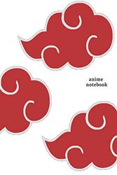 Cover Art for 9781096611127, Anime Notebook: Akatsuki Clan Wide Ruled Composition Note Book Journal With Lined White Paper. Japanese Art Cartoon Manga Red Cloud.120 Pages, 8.5 x 11 Inches. by Delsee