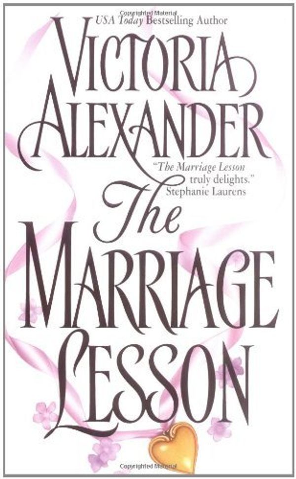 Cover Art for B000FC2LYQ, The Marriage Lesson (Effington Family Book 3) by Victoria Alexander