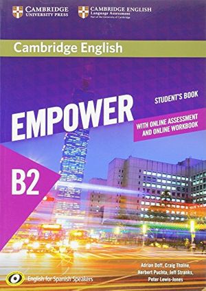 Cover Art for 9788490360095, Cambridge English Empower for Spanish Speakers B2 Student's Book with Online Assessment and Practice and Online Workbook by Adrian Doff