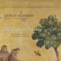 Cover Art for 9780804784061, The Highest Poverty by Giorgio Agamben