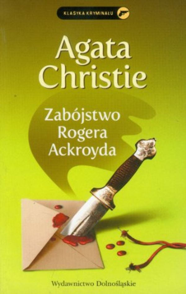 Cover Art for 9788324592302, Zabojstwo Rogera Ackroyda by Agatha Christie