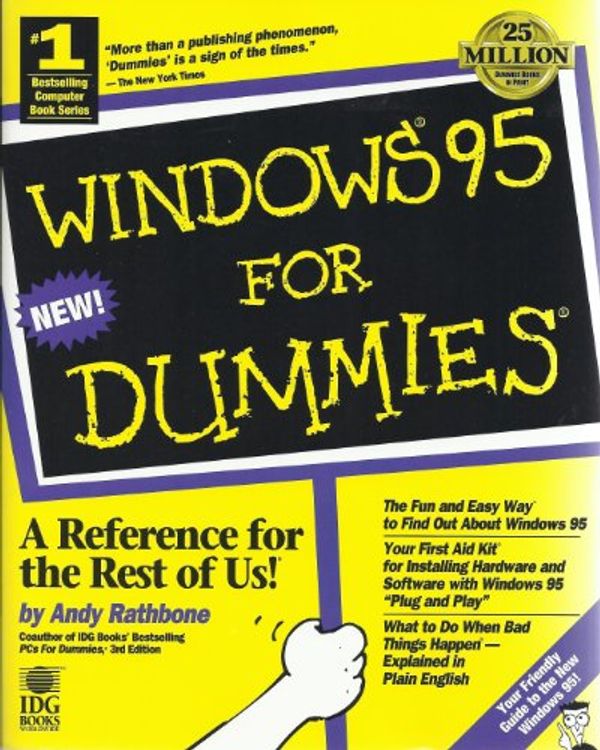 Cover Art for 9781568842400, Windows 95 for Dummies by Andy Rathbone