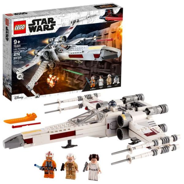 Cover Art for 0673419340724, LEGO Star Wars Luke Skywalker’s X-Wing Fighter 75301 Awesome Toy Building Kit for Kids, New 2021 (474 Pieces) by Lego