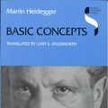 Cover Art for 9780253327673, Basic Concepts by M Heidegger