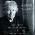 Cover Art for 9780007136407, So I Have Thought of You by Penelope Fitzgerald