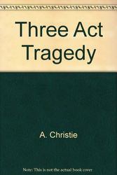 Cover Art for 9780396068198, Three Act Tragedy by A. Christie