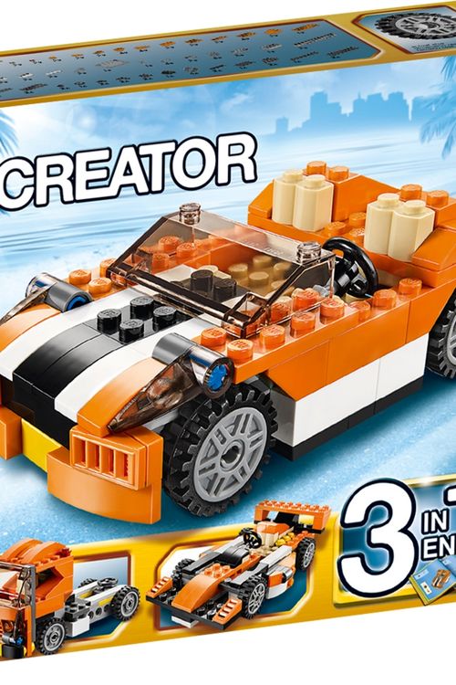 Cover Art for 5702015120876, Sunset Speeder Set 31017 by Lego