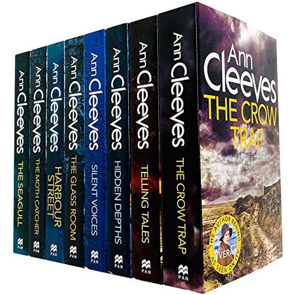 Cover Art for 9781529033380, Ann Cleeves TV Vera Stanhope Series Collection 8 Books Set (Telling Tales, Harbour Street, Silent Voices, Hidden Depths, The Glass Room, The Seagull, The Moth Catcher) by Ann Cleeves