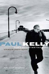 Cover Art for 9781459632158, Don'T Start ME Talking by Paul Kelly